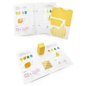 [창의와 날개] ON-tact 학습꾸러미 KIT 각기둥-각뿔 팝업북 x 5세트 학교 유치원