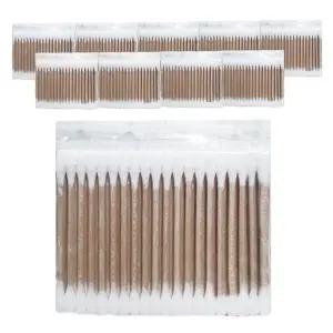 유림 순면 고급 나무면봉 100개입 x 10개 뷰티소품 귀이개 사우나 목욕 일회용 나무 면봉 위생 업소용