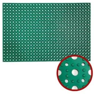 동전매트 출입구매트 그린60x90 현관 생고무 발매트