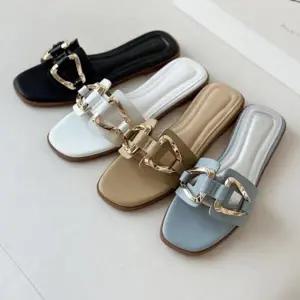 와이드 체인 포인트 플랫 슬라이드 슬리퍼 6SS