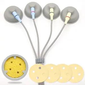 간섭파 ICT 도자컵(암) 1조 4개+MD 도자선(수) 1조 4선+A타입 간섭파 스펀지 원형(구멍있음) 5.5cm 1조(4개