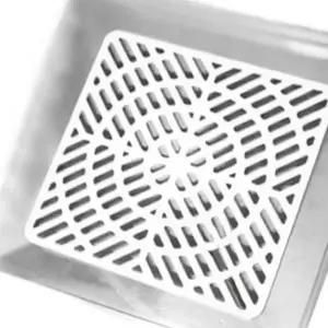 ( )하수구 사각 덮개 배수구 커버 거름망 화장실 욕실 뚜껑