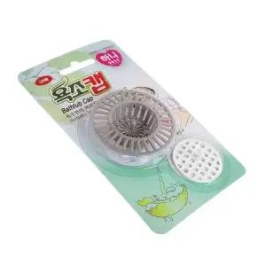 ( )욕조캡 2P 배수구덮개 욕조덮개 욕실필터 욕조배수구필터