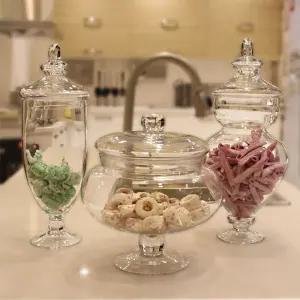 사탕유리병 견과류 사탕 간식 일번 보관 디저트