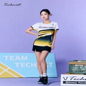 테크니스트 아울렛 TNT6535 반팔 티셔츠 게임복 배드민턴 탁구 스쿼시 스포츠웨어 TNT6535