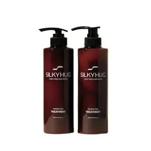 실키허그 홈케어 프리미엄 헤어트리트먼트 500ml 2개