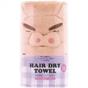 헤어타월 대마왕 목욕 짱구는 수건 부리부리 못말려