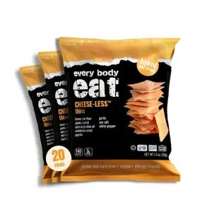 모든 사람이 간식 틴 텐 유제품 프리 학교 안전 점심 치즈 없음(1회용 봉투 20개 1.1온스)