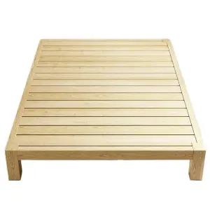 나무 침대 지지대 프레임 저상형 구조 매트리스받침