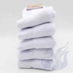 남자장목양말스포츠 남자 5켤레 장목 흰색 무압박장목양말 정장양말세트 남자정장양말