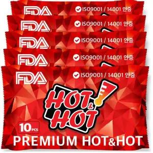 프리미엄 핫앤핫 핫팩 RED 50매 // 쁜이뽀