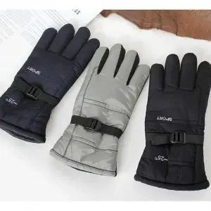 [콩심팥심]스키장갑 겨울 방한 패딩장갑 남성 기모 XL