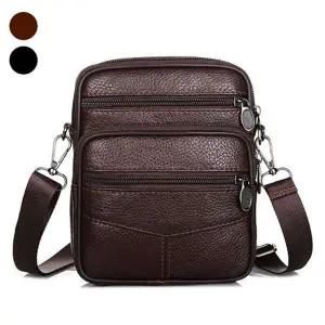 소가죽 편한 남성 미니 크로스백 (KYR-WFFOD37)