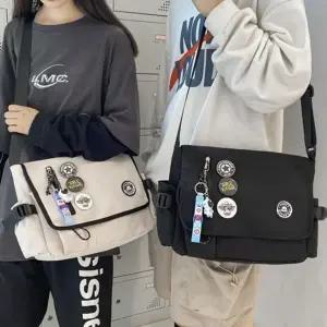 남자 대학생 크로스가방 여자 학생 학교 학원 책가방 (KYR-WB09C8F)