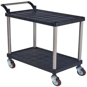 서빙카 플라스틱 2단 대 무소음바퀴