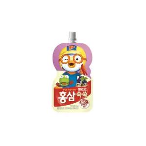 뽀로로 홍삼쏙쏙 포도 블루베리 100ml 40팩