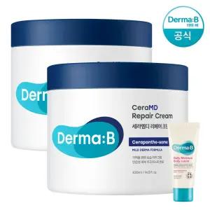 [공식] 더마비 세라엠디 리페어 크림 430ml x2개+튜브견본(랜덤)
