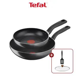 [테팔] 쿡이지 프라이팬 2종 (팬20+웍28) (+우드뚜껑28 & 비앤비뉴 뒤집개)