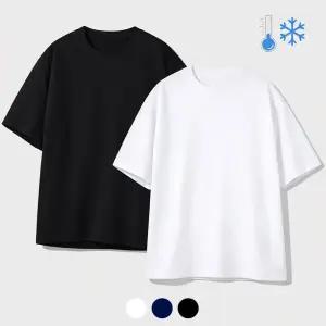 COOL 스텐다드핏 쿨티셔츠/기능성/반팔티/기능티/쿨/면티/기능티/쿨론/쿨링/티셔츠/헬스복/운동복