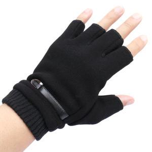 터치 남성장갑 손가락반장갑 컴퓨터장갑 겨울 털장갑