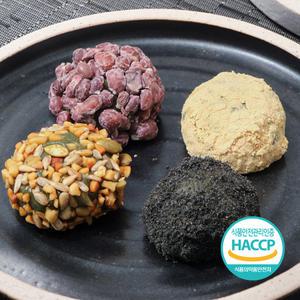 국내산 찹쌀로 만든 제주 춘심이네 오메기떡 모둠60(팥15/견과15/오쟁이15/흑임자15)