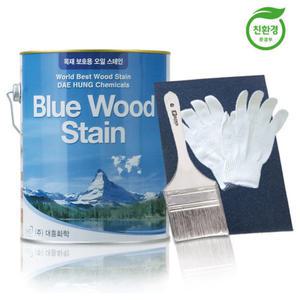 대흥 오일스테인3.5L  친환경 오일스텐 강력한목재 방부 방충  방부목페인트 데크