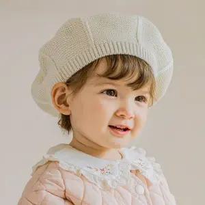 [보리보리/해피프린스]레디 니트 아기 베레모