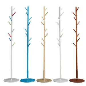 분홍맘 원목 스탠딩 스탠드 옷걸이 이동식 나무 슬림 코너 우드 옷 사무실 세우는옷걸이 행거