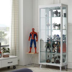 모던-베이직 800-5단 유리 장식장 진열 피규어 수납 전시 그릇 거실