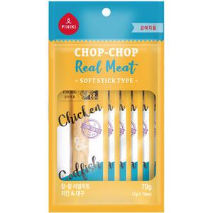 피니키 찹찹 리얼 미트스틱 치킨대구 70g 강아지간식