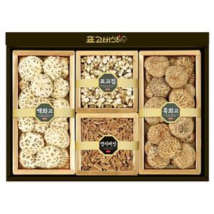 [표고아빠]국산 표고영지버섯 선물세트(장생1호)