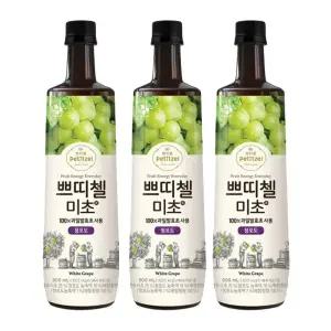 쁘띠첼 미초 청포도, 900ML, 3개