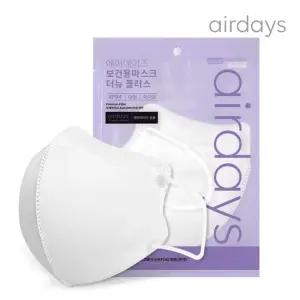 에어데이즈 KF94 더뉴 플러스 마스크 대형 화이트 100매 특대형