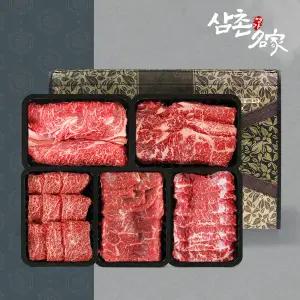 [롯데백화점]삼촌밥먹자 부드러운 육즙 1+등급 한우 프리미엄 선물세트 2.5kg