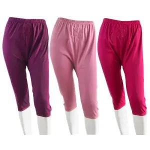 국내생산 면 레이스 7부 속바지 할머니 빅사이즈 잠옷 속반바지