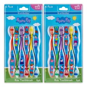 브러쉬버디즈 페파피그 트위스트 칫솔 12P
