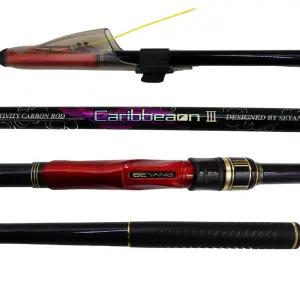 세양조구 캐리비언3 바다낚시대 경량 카본  밸런스 캡  원줄 (J)