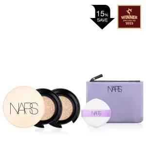 [나스](강남점)[단독] 퓨어 래디언트 프로텍션 아쿠아 글로우 쿠션 더블패키지 세트