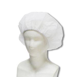 가드맨 일회용 라운드캡 화이트 100매 헤어캡_식당모자 청결모자 밴드캡 위생캡 공구 산업용품