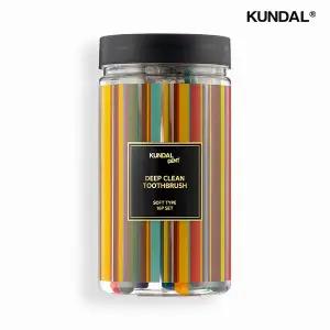 [쿤달] 딥 클린 항균 이중미세모 칫솔 16개 SET