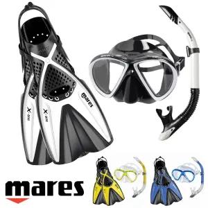 마레스 스노클링 세트 엑스원 마레아 스노클 마스크 오리발 세트