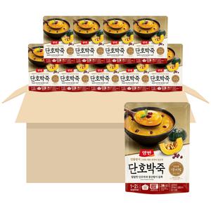동원 양반 단호박죽 420g 10개 파우치 호박죽