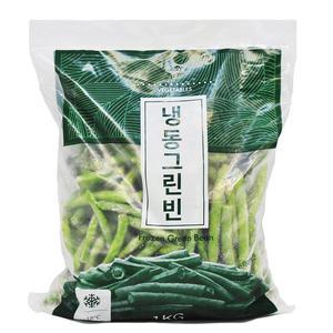 천미방 중국식품(냉동) 그린빈 그린빈스 1KG 두각 강낭콩