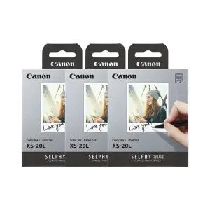캐논 XS-20L 셀피 전용인화용지 3팩 (60매) QX10 QX20 전용 ok