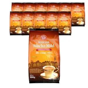 로빈스 모카마일드 800g 12개(1박스) 자판기용 커피믹스