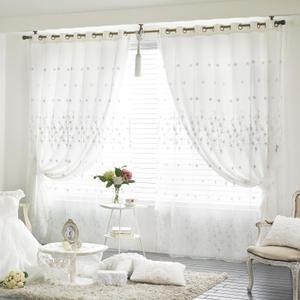 지나송 브레나 웨딩스타일 이중암막커튼(봉별도)