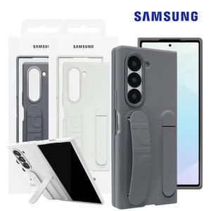 삼성 정품 갤럭시 Z폴드6 실리콘 스트랩 스탠딩 케이스 MF956