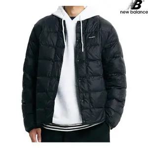 [하프클럽/] NBNPD42943-BK 플라잉 사각퀼팅  남녀공용 패딩  자켓