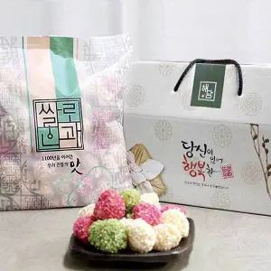 [해담가]해담한과 방울유과 500g 선물세트 한과