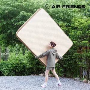 에어프렌즈 초경량 프리미엄 에어매트 엠보싱 13cm 200x150cm 전동펌프 포함